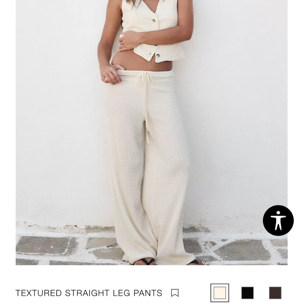 Zara matching set - pants and vest top - NWT